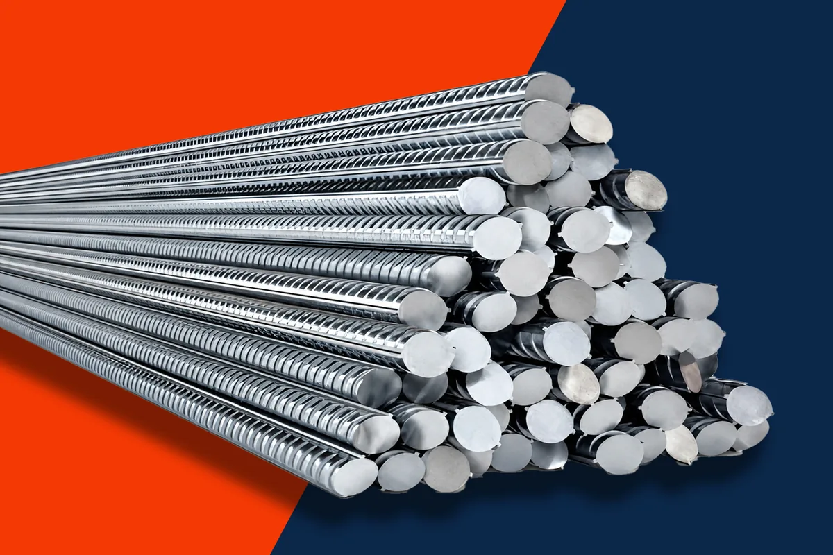 Ribbed rebar