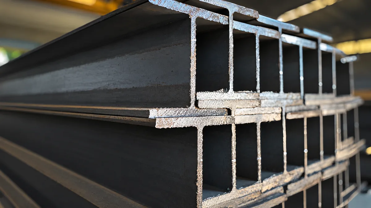 Hot-rolled beam lengths